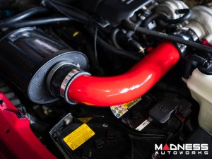 FIAT 124 Performance Air Intake System - MAXFlow - MADNESS - Red Powdercoated Finish